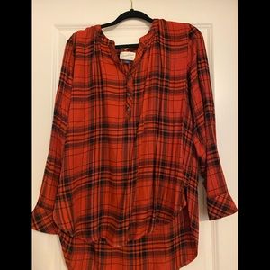 Plaid - blouse